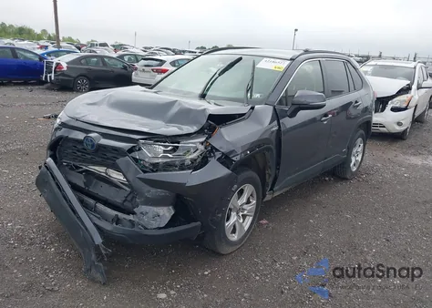 2021 Toyota Rav4 Hybrid Xle from USA, damaged, VIN JTMRWRFV6MD127279
